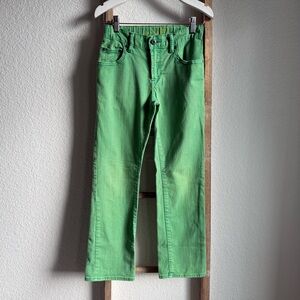 Gap Kids Green Straight Leg Jeans sz: 10 boys